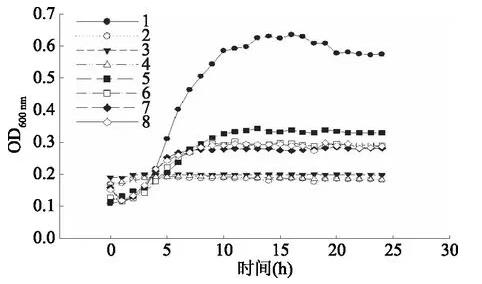 牛肉调味基料对大肠杆菌、乙型副伤寒沙门氏菌、金黄色葡萄球菌生长的控制作用